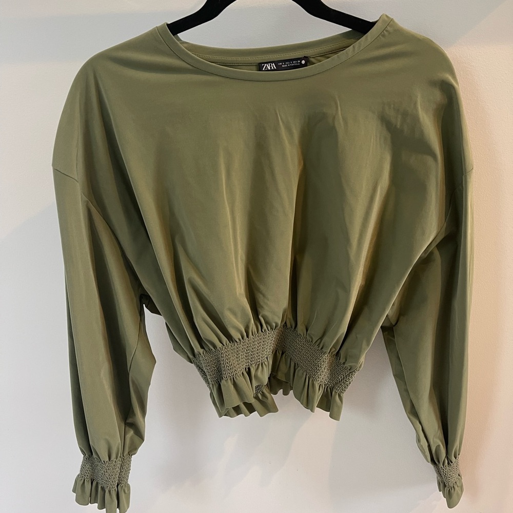 Zara cropped top